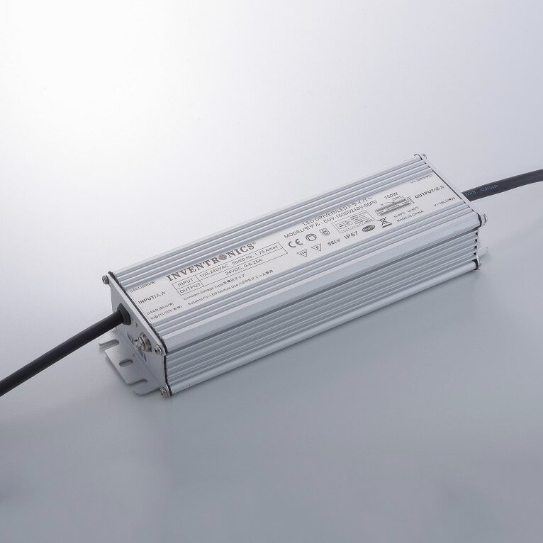 プリンス　LED用電源（直流電源装置）　定格入力AC100V〜242V 　定格出力電力120W　出力電圧DC24V　EUV-150S024SV-00P0