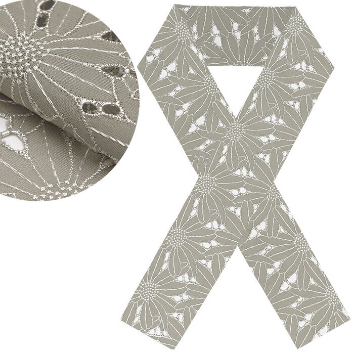 レース半衿 レース 半襟 日本製 【 春 夏 秋 冬 】【 洗える 着物 正絹 小紋 に 】 小紋 振袖 小紋 紬 ..