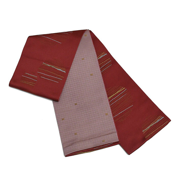 11220 半幅帯 リバーシブル 長尺 日本製 国産 洗える 半巾帯 半幅 hanhabaobi 細帯 【 小袋帯 】 着物 ..