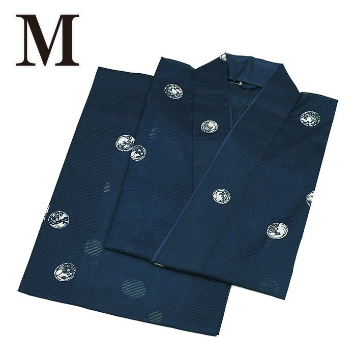 12800【 夏物 】 駒絽【 二部式着物 】 洗える着物 【 Mサイズ 】 夏用 制服 小紋 普段着 夏 夏着物 夏..