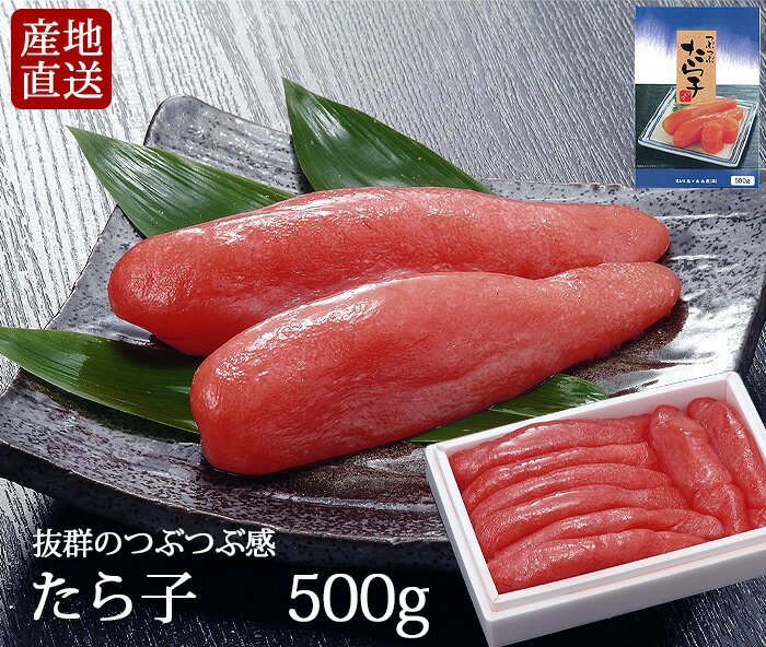 ◆ 送料無料 ◆ たらこ 500g 【 産地直送 】 プチプチが味わえる 東北 宮城 みちのく 塩釜 グルメ お礼 入学祝い 就職祝い お中元 お歳暮 ギフト お礼 たら子 ふっくら ぷちぷち 真子 ご飯のお供 お取り寄せ *訳ありではありません 【クーポン対象外】 tyokusou-tarako02