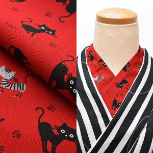 【10】2800 ねこ柄【洗える半衿】半襟【春夏秋冬】【洗える着物 正絹小紋に】小紋 振袖 成人式 卒業式 袴 小紋 紬 普段着 半衿【メール便可能】ねこ 猫 haneri260ネット予約