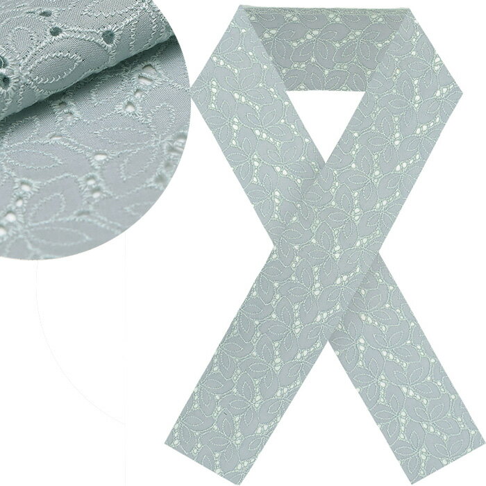 レース半衿 レース 半襟 日本製 【 春 夏 秋 冬 】【洗える着物 正絹小紋に】小紋 振袖 袴 小紋 紬 普..