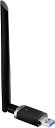 WiFi 無線LAN 子機 1300Mbps USB3.0 WIFIアダプター デュアルバンド 5G/2.4G 802.11 AC 高速通信5dBi 360°回...
