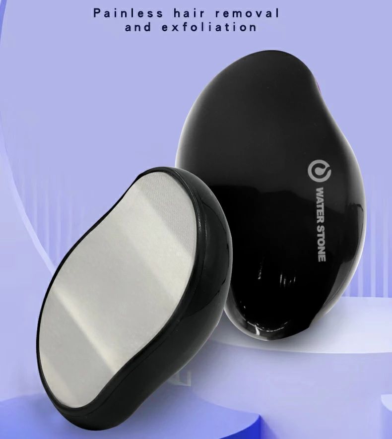 【翌日配達★即納】 Water stone 痛みのない物理的脱毛エピレーターポータブル脱毛ツール クリスタルヘアイレイザー 無痛脱毛器 脱毛器 脱毛 全身 無痛 ヘア 消しゴム 洗える 脱毛機 再利用可能 簡単操作 持ち運び 手動 摩擦 清潔　即納のサムネイル