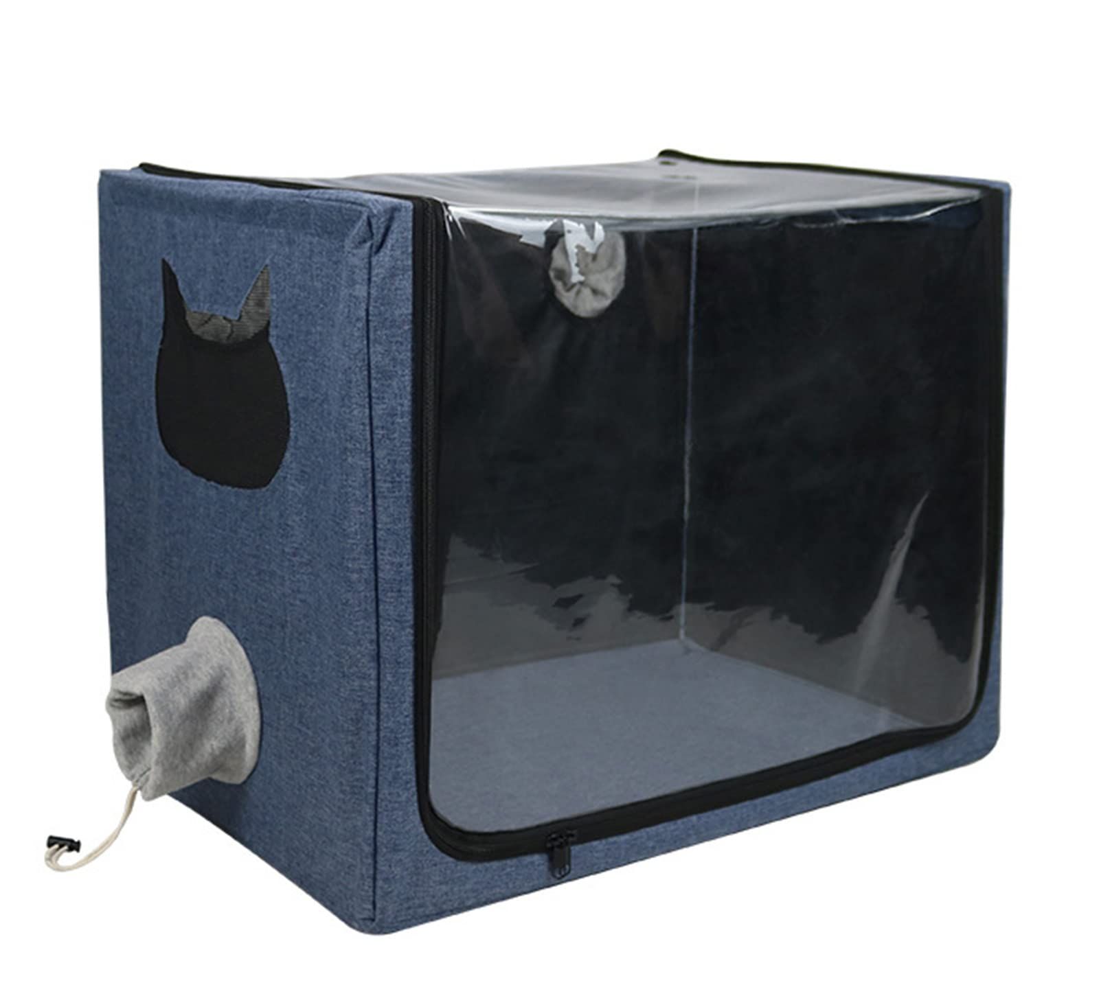 ペット用霧化ボックス 酸素室用ケージ ペット乾燥箱 猫 犬 ペット 小型犬 折りたたみ ペット乾燥ボックス 乾燥ケース お風呂後 通気 軽量 丈夫 ペット用品