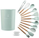 キッチンツール クッキングツール 11点セット 器具 台所用品 耐熱シリコン 調理 料理 製菓器具 フライ返し おたま トング ヘラ トング 泡立て器 ブラシ ...