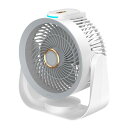サーキュレーター 扇風機 壁掛扇風機【1台3役&18650mAh 4段階風量調節 】 上下左右首振り 静音DCモーター usb充電式 大容量 自動運転