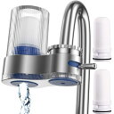水フィルター、アダプターが付いているコックの浄水器、7 層のコックのホースの台紙フィルター、二重モード流しのカーボン フィルター