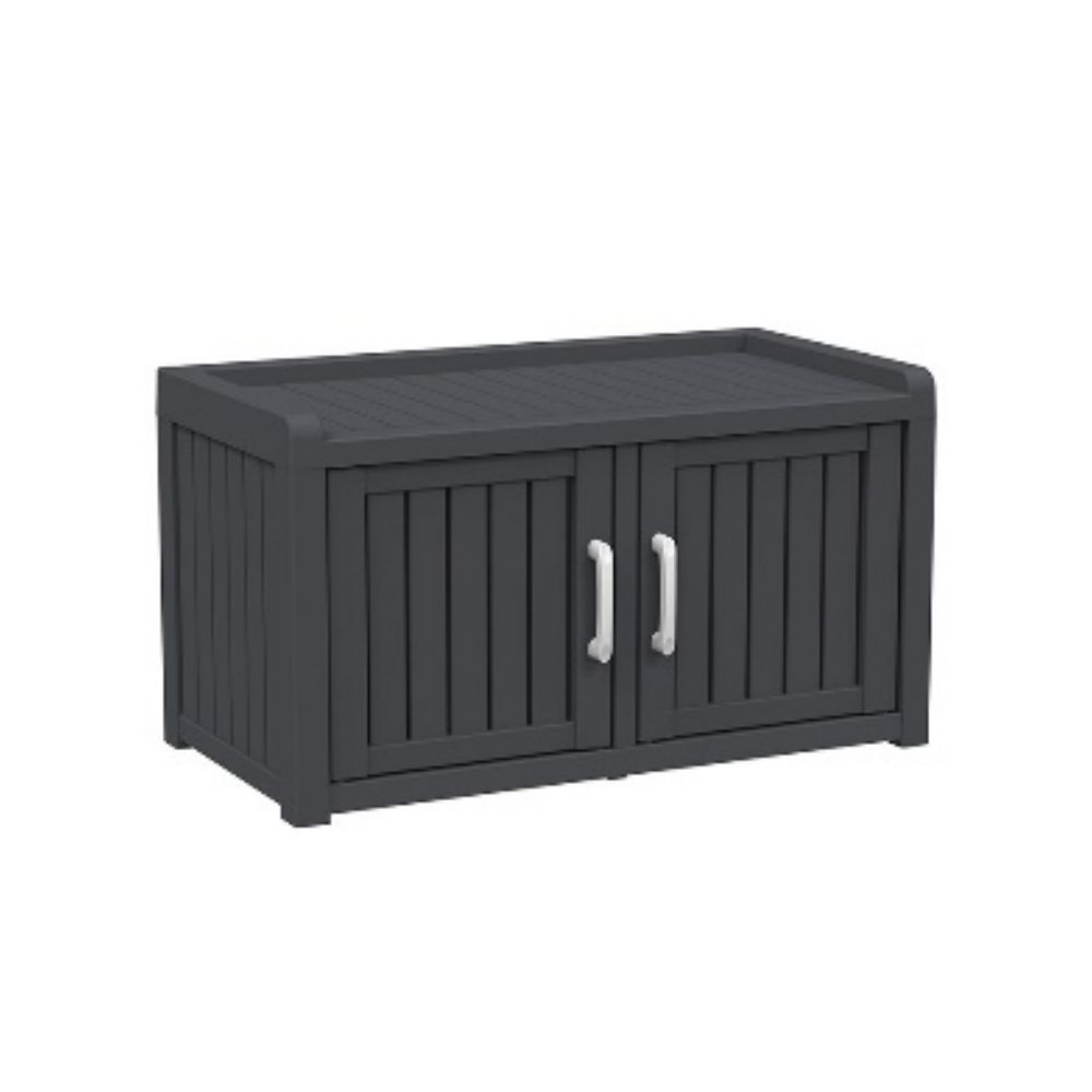 戸外収納庫 収納ボックス 置き配 ゴミ箱 小型 屋外 ストッカー 防水/耐侯 収納可能 ガーデン/庭/ベラン..