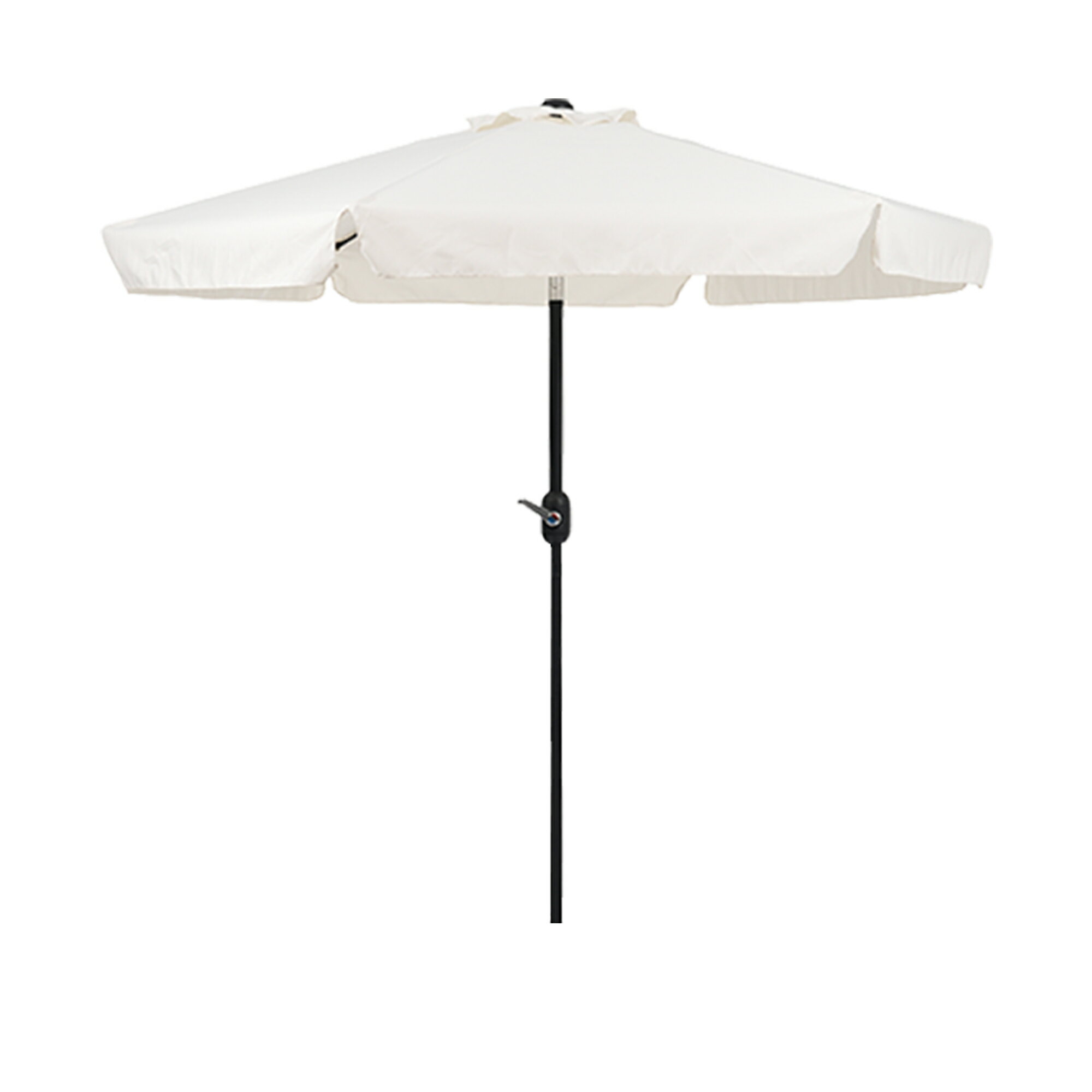 【ベージュ】パラソル単体 直径220cm 30+UPF紫外線対策 角度調整 パラソルセット ベース パラソル ガーデンパラソル