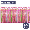 【P最大8倍★4/20限定】乳児用歯ブラシ 仕上げ用歯ブラシ 0～2歳 ふつう×12本セット 仕上げ磨き 乳歯 子ども用 日本製