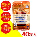 【P最大9倍★お買い物マラソン】還元型コエンザイムQ10 40粒 1個 機能性表示食品 カネカ ユニマットリケン 袋タイプ サプリ サプリメント