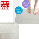 珪藻土バスマット Lサイズ タイル柄 60cm×40cm 天...