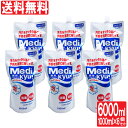 【P最大8倍★4/30限定】薬用ハンドソープ 泡タイプ つめかえ用 Medi kyu メディキュッ 1000ml 6個セット(計6000ml) 天然植物性保湿成...