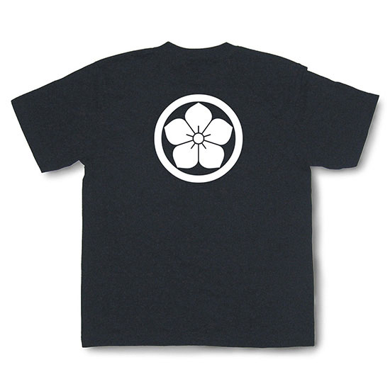 Rakuten - 家紋Tシャツ「丸に桔梗」（半袖）【和柄Tシャツ 和風Tシャツ 戦国武将 伝統 ユニセックス】TSK26