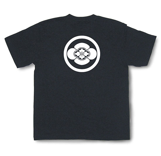 Rakuten - 家紋Tシャツ「丸に木瓜」（半袖）【和柄Tシャツ 和風Tシャツ 戦国武将 伝統 ユニセックス】TSK26