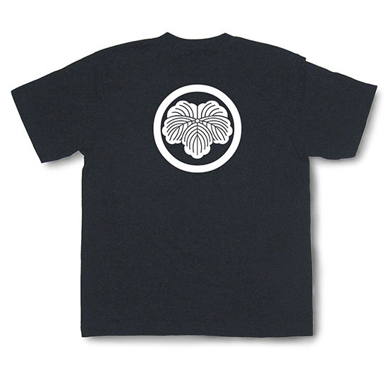 Rakuten - 家紋Tシャツ「丸に蔦」（半袖）【和柄Tシャツ 和風Tシャツ 戦国武将 伝統 ユニセックス】TSK26