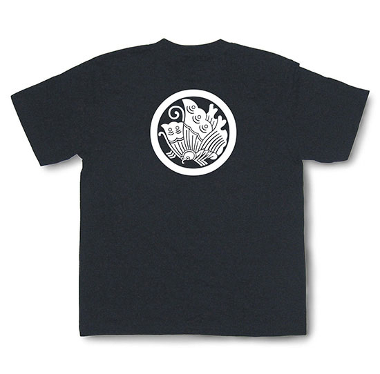 Rakuten - 家紋Tシャツ「丸に揚羽蝶」（半袖）【和柄Tシャツ 和風Tシャツ 戦国武将 伝統 ユニセックス】TSK26