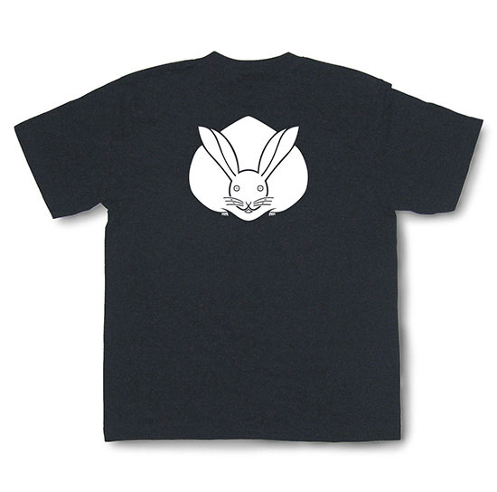 Rakuten - 家紋Tシャツ「真向き兎」（半袖）【和柄Tシャツ 和風Tシャツ 戦国武将 伝統 ユニセックス】TSK26