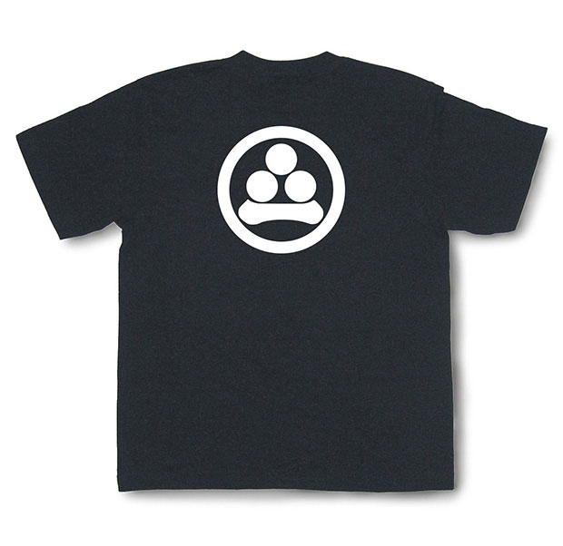 Rakuten - 家紋Tシャツ「丸に渡辺星」（半袖）【和柄Tシャツ 和風Tシャツ 戦国武将 伝統 ユニセックス】TSK26