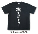 『燃え尽きた…。』Tシャツ【おもしろtシャツ】【文字tシャツ】 【メッセージtシャツ】MOT21