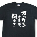 おもしろtシャツ『オッサンですが、何か？』MNW09