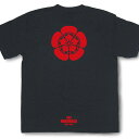 戦国武将家紋Tシャツ「織田信長」【戦国武将 和柄Tシャツ 和風tシャツ プレゼント】SKS27