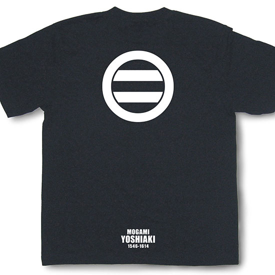 戦国武将家紋Tシャツ「最上義光」【戦国武将 和柄Tシャツ 和風tシャツ プレゼント】SKS27