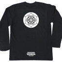 戦国武将家紋Tシャツ(長袖)「榊原康政」【戦国武将 和柄Tシャツ 和風tシャツ プレゼント】SKL28