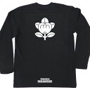 戦国武将家紋Tシャツ(長袖)「山中鹿介」【戦国武将 和柄Tシャツ 和風tシャツ プレゼント】SKL28