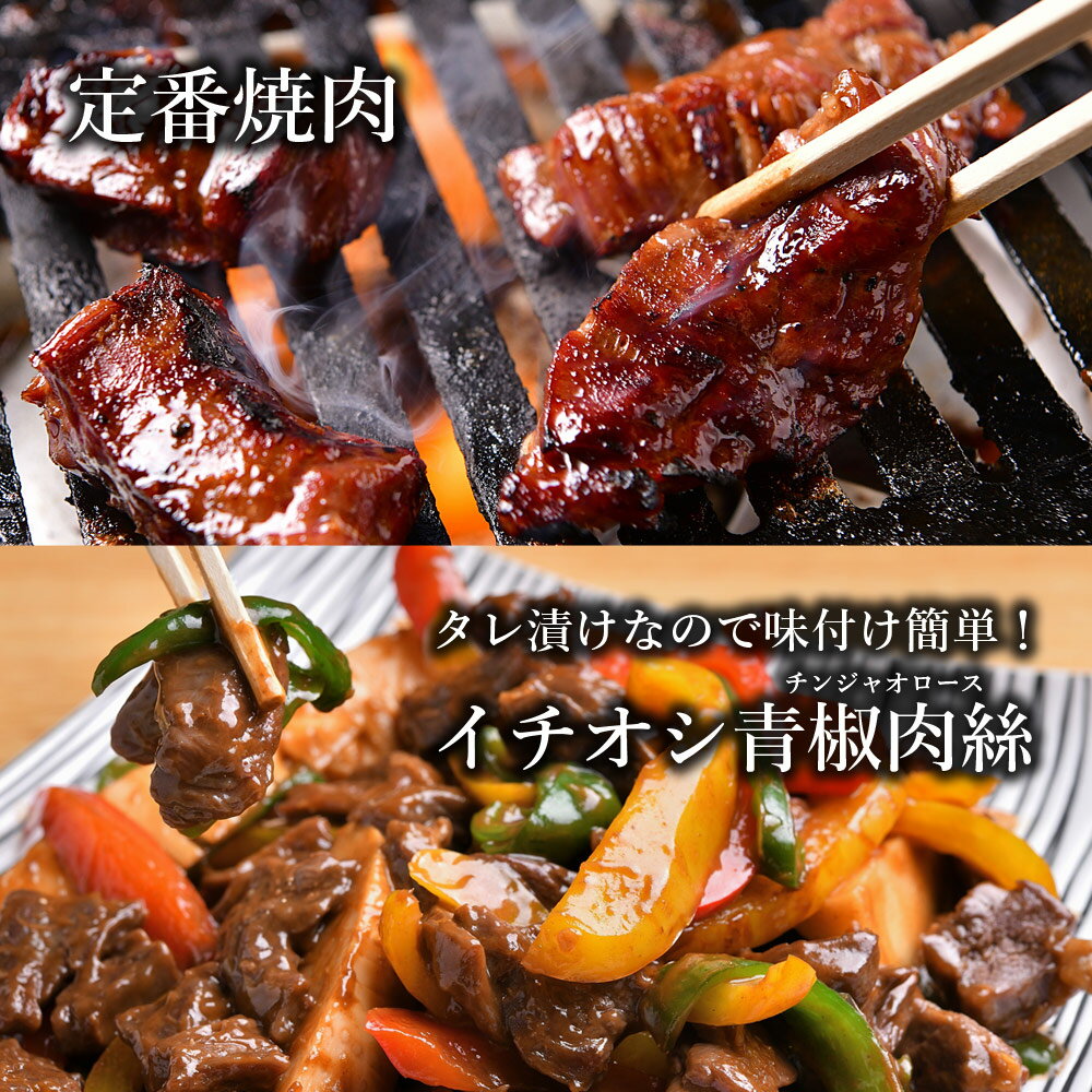 焼肉カットタレ漬けハラミ500g