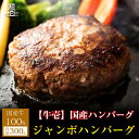 【国産牛100%!お肉屋さんの本気 ジャンボハンバーグ 300g】国産牛 ハンバーグ 牛肉 300g 1個 手捏ね 手造り 肉 ギフト BBQ バーベキュー 贈...