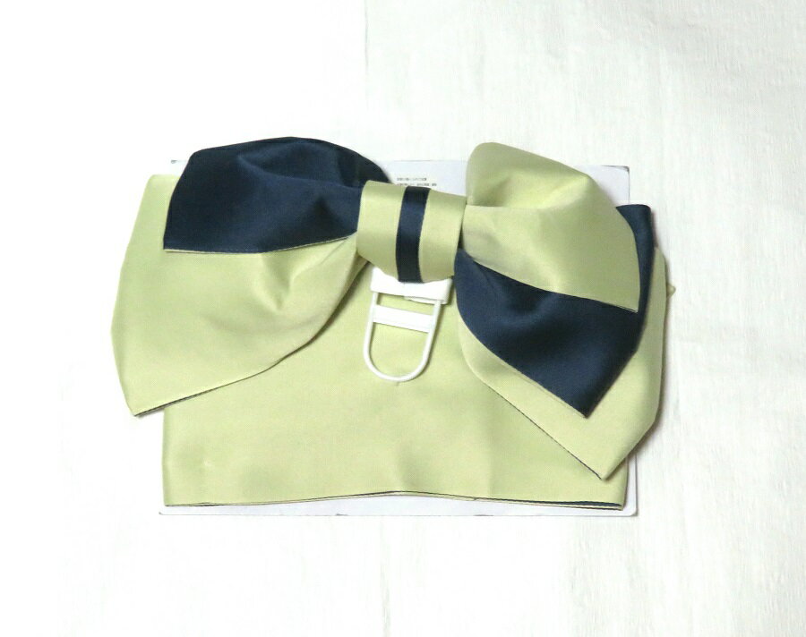 作り帯　黒っぽい紺系　薄い緑系　浴衣　子供作り帯 ゆかた帯子供 ゆかた用作り帯 ジュニアゆかた ジュ..