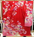 振袖 着物 正絹 きもの お仕立て上がり 仕立て上がり 正月 成人式 卒業式 結婚式 袴の着物 裏地に一部ポリエステル 店頭展示品の見切り品