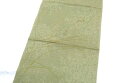 正絹 帯揚げ 夏物 帯上げ 夏用 帯揚 緑系 レトロ調の柄 蜻蛉 トンボ 和装小物 長さ:約169cm 巾:約29.5cm 店頭見切り品 若干のキズや折りシワあり 少々訳あり レターパックライト発送可(2枚まで対応可)(4)
