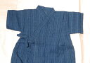 甚平 赤ちゃん 男の子 0歳 日本製 仕立て上がり こども用 浴衣 青系 ゆかた じんべい【子供用 乳児 甚平】 仕立て上り ※レターパックライト(1つまで)、レターパックプラス(2つまで)配送可 店頭見切り品のため少々キズありますご了承ください F