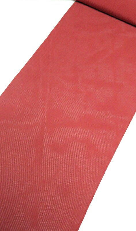 反物 色無地 夏物 正絹 生地 絽の反物 色無地 万葉 涼風 山茶花 夏用 夏の着物 赤みの入った茶系 着物 シルク 正絹着物 きもの 着尺 長さ：約12m 巾：約37.7cm 日本製 絹 シルク きもの 着尺　店頭展示品の為、目立たない程度のキズ等有　04