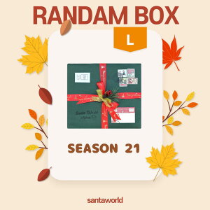 ランダムボックス 【シーズン21】 Lサイズ 手帳 コラージュ 素材 ステッカー ヴィンテージ シール 海外 大容量