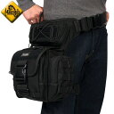 ミリタリー バッグ / MAGFORCE マグフォース MF-0427 Thermite2 Waistpack ブラック 【ボディバック】【ショルダーバック】/ ミリタリー【T】 その1