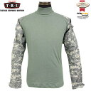 TRU-SPEC/トゥルースペック Tactical Response Combatシャツ ACU 【長袖Tシャツ】 【クーポン対象外】 ミリタリー 服 春【T】