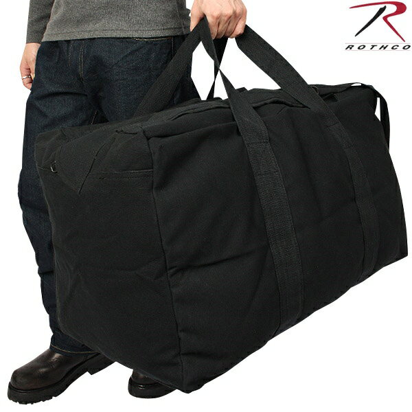 クーポンで最大18%OFF★メンズ ミリタリー バッグ / ROTHCO ロスコ MOSSAD TYPE タクティカル カーゴバッグ ブラック ミリタリーバック...