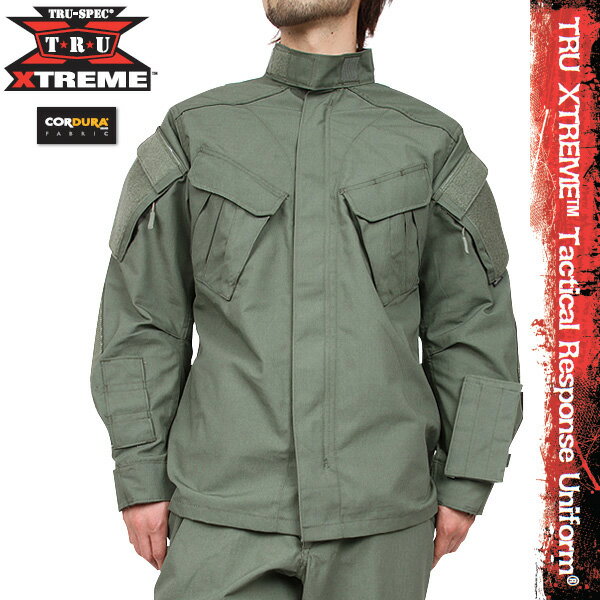 TRU-SPEC/トゥルースペック TRU XTREME Tactical Response Uniform ジャケット オリーブドラブ【クーポン対象外】 【クーポン対象外】 ミリタリー 秋 冬 服 春【T】