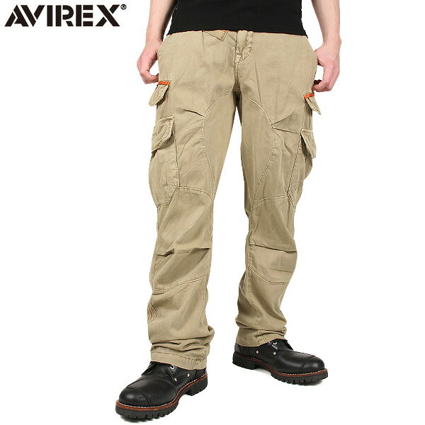 【送料無料】【smtb-MS】【AVIREX アビレックス】6126005 ARMY TAPPING カーゴパンツ053 KHAKI【ワークパンツ】【カーゴパンツ】【3色展開】【新品未使用】【6126005-053】