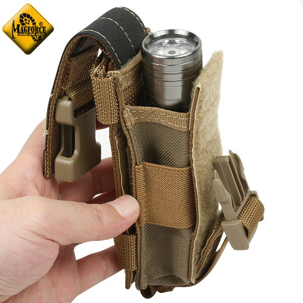 【最大18%OFFクーポン対象品】 【最大18%OFF/割引クーポン対象品】ミリタリー バッグ / MAGFORCE マグフォース MF-1425 Flashlight Holster Tan 【ライトホルダー】/698036083 ミリタリー【T】通販格安セール情報 楽天 通販