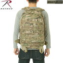 クーポンで最大18%OFF★メンズ ミリタリー バッグ / ROTHCO ロスコ 米軍 G.I. PLUS MOLLE 3DAY ASSAULT リュック MULTICAM デイパック バックパック/ ミリタリー【T】