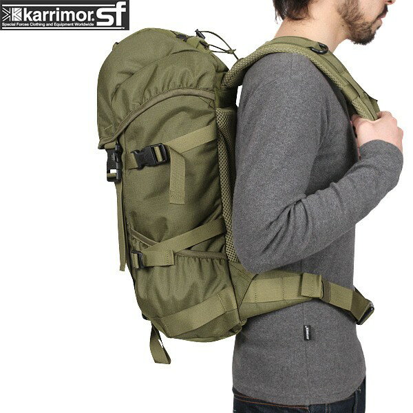 【20％OFF大特価】ミリタリー バッグ / karrimor SF カリマー スペシャルフォース Sabre30 (セイバー30) バッグパック リュックサック OLIVE 【クーポン対象外】 ミリタリー 防水性 【T】