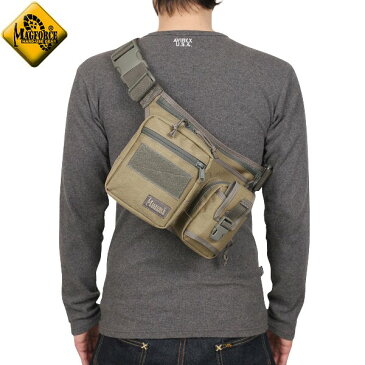 【20％OFFセール開催中】メンズ ミリタリー バッグ / MAGFORCE マグフォース MF-2316 M3 Waistpack KHAKI FOLIAGE ミリタリーバッグ 【ウエストバッグ】/ ミリタリー 【キャッシュレス5%還元対象品】