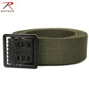 クーポンで最大18%OFF★ROTHCO ロスコ MILITARY WEB ベルト OPEN FACE BUCKLE OD 【ミリタリーベルト】【バックルベルト...