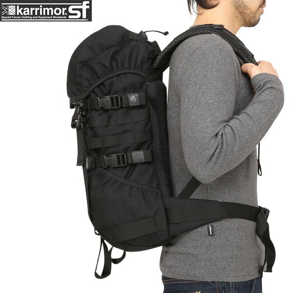 15%OFFクーポン対象品★ミリタリー バッグ / karrimor SF カリマー スペシャルフォース Predator 30 バッグパック BLACK デイパック 【リュックサック】【Sx】ミリタリー 【Sx】【T】